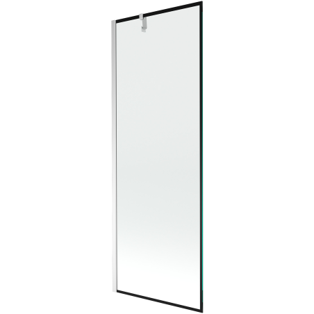 Mexen Next sprchová zástena 1-krídlová 70 x 150 cm, čierny rám, chróm - 895-070-000-00-70-01