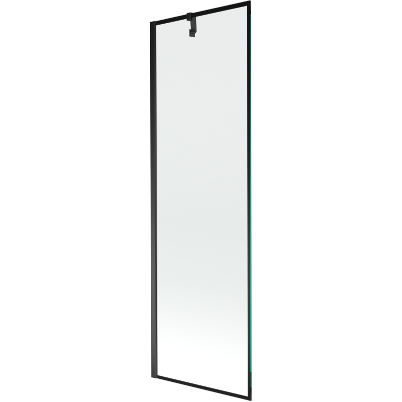 Mexen Next sprchová zábrana 1-krídlová 60 x 150 cm, čierny rám, čierna - 895-060-000-00-70-70