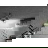 Mexen Next vaňová zástena jednokrídlová 70 x 150 cm, Čierny vzor, Čierna - 895-070-000-00-70-70