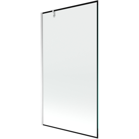 Mexen Next sprchová zástena jednodielna 100 x 150 cm, čierny rám, chróm - 895-100-000-00-70-01