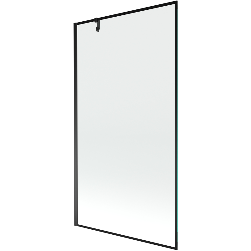 Mexen Next jednokrídlová sprchová zástena 100 x 150 cm, čierny rám, čierna - 895-100-000-00-70-70