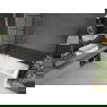 Mexen Next vaňová zástena jednokrídlová 60 x 150 cm, Čierny vzor, Chrómová - 895-060-000-00-77-01