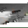 Mexen Next vaňová zástena jednokrídlová 70 x 150 cm, Čierny vzor, Zlatoružová - 895-070-000-00-77-60