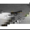 Mexen Flip vaňová zástena jednokrídlová 80 x 150 cm, Inovať, Zlatá - 894-080-101-50-30