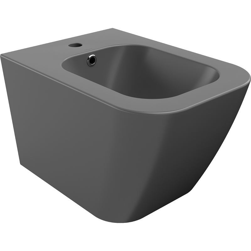 Mexen Madox bidet závesný, tmavosivý matný - 35155161