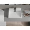 Mexen Ava umývadlo na dosku z konglomerátu 1/O 50 x 38 cm, biela - 23015001