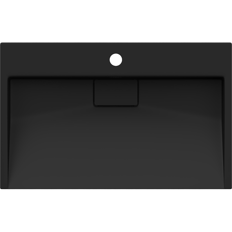Mexen Ava umývadlo na dosku z konglomerátu 1/O 60 x 38 cm, čierne - 23016071