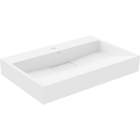 Mexen Ava umývadlo na doske z konglomerátu 1/O 70 x 46 cm, biele - 23017001