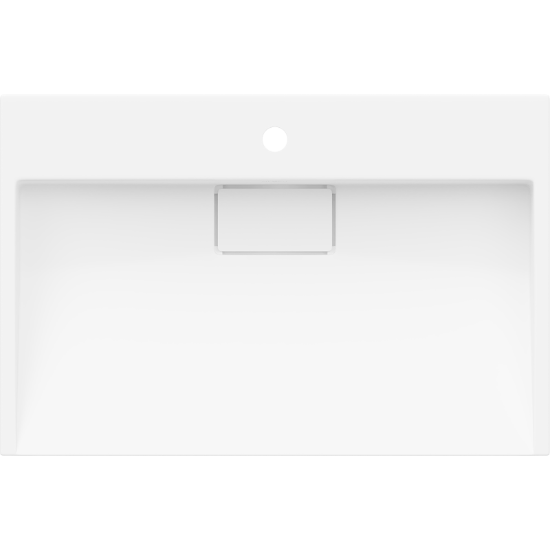 Mexen Ava umývadlo na dosku z konglomerátu 1/O 70 x 46 cm, biele - 23017001