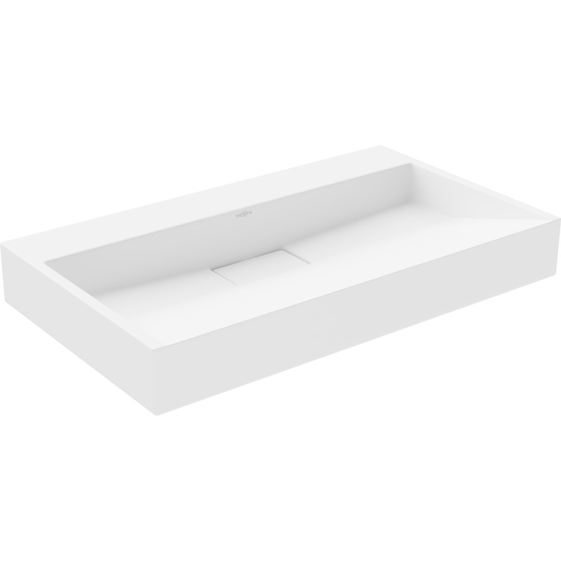 Mexen Ava umývadlo na dosku z konglomerátu B/O 80 x 46 cm, biele - 23018000
