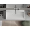 Mexen Ava umývadlo na dosku z konglomerátu B/O 90 x 46 cm, biela - 23019000