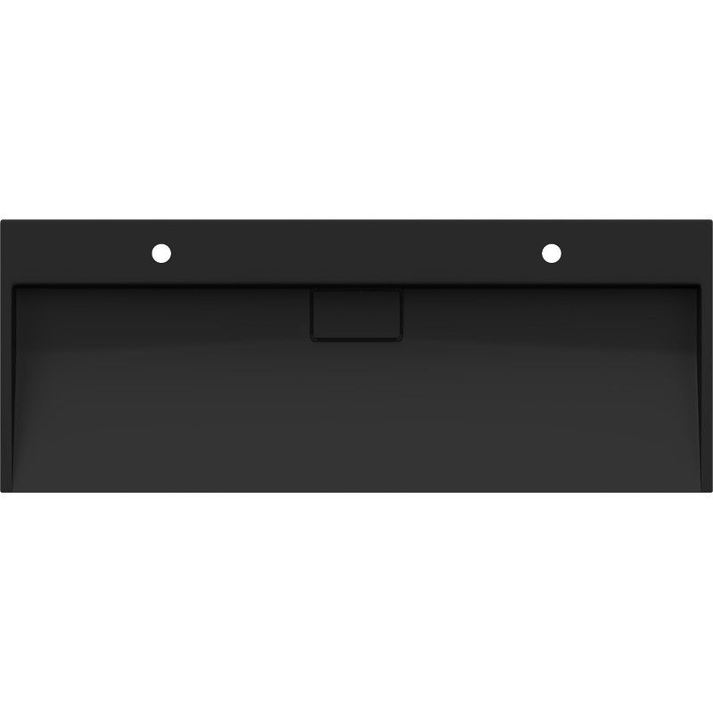 Mexen Ava umývadlo na dosku z konglomerátu 2/O 120 x 46 cm, čierne - 23011272