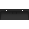 Mexen Ava doskovodobá umývadlo z konglomerátu 2/O 120 x 46 cm, čierna - 23011272