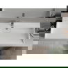 Mexen Ava umývadlo na dosku z konglomerátu 1/O 120 x 46 cm, biela - 23011201
