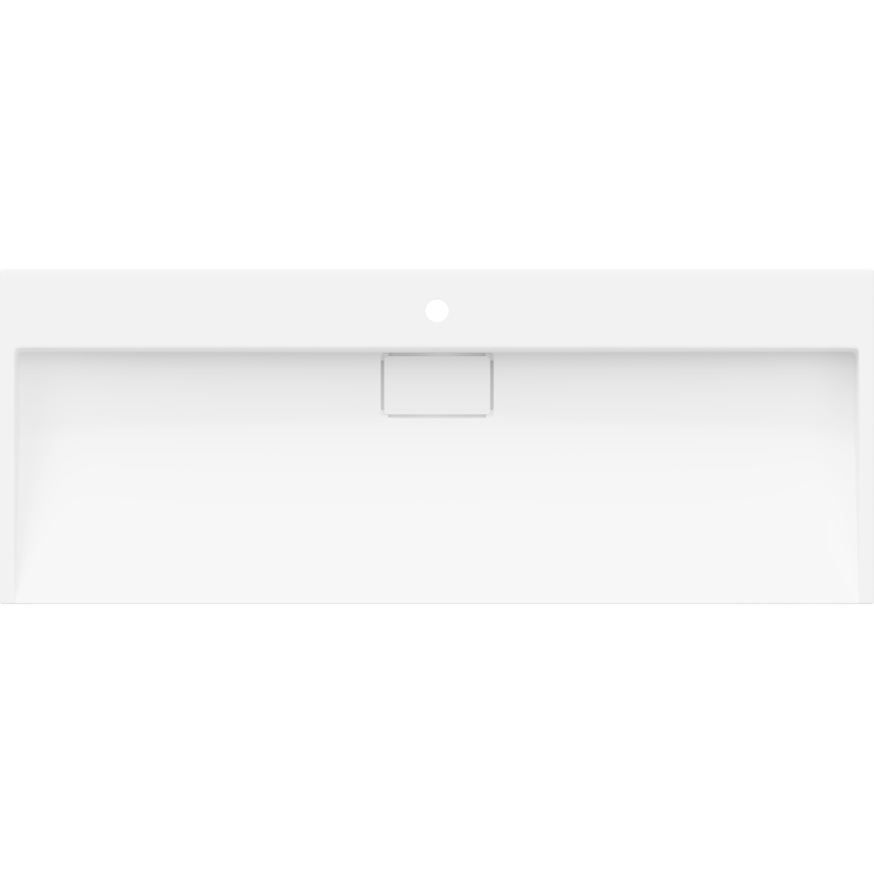 Mexen Ava umývadlo na dosku z konglomerátu 1/O 120 x 46 cm, biele - 23011201