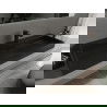Mexen Ava umývadlo na dosku z konglomerátu 1/O 120 x 46 cm, Čierna - 23011271