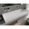 Mexen Ava umývadlo na dosku z konglomerátu B/O 120 x 46 cm, biela - 23011200