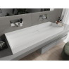 Mexen Ava umývadlo na dosku z konglomerátu B/O 120 x 46 cm, biele - 23011200