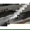 Mexen Ava umývadlo na dosku z konglomerátu 1/O 100 x 46 cm, Čierna - 23011071