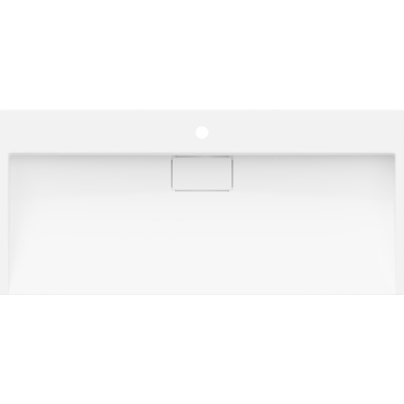Mexen Ava umývadlo na dosku z konglomerátu 1/O 100 x 46 cm, biela - 23011001