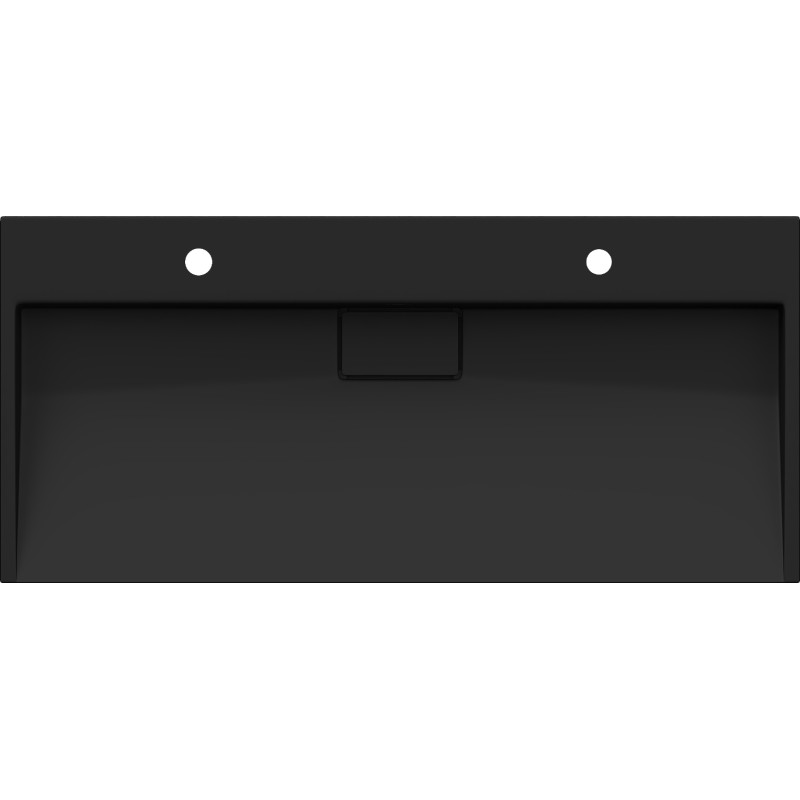 Mexen Ava umývadlo na dosku z konglomerátu 2/O 100 x 46 cm, čierne - 23011072