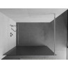 Mexen Kioto sprchová stena Walk-in 80 x 200 cm, pruhy 8 mm, chróm - 800-080-101-01-09