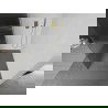 Mexen Kioto sprchová zástena 70 x 200 cm, prúžky 8 mm, Zlatá - 800-070-101-50-09