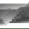 Mexen Kioto voľne stojaca sprchová stena 110 x 200 cm, prúžky 8 mm, Chrómová - 800-110-002-01-09