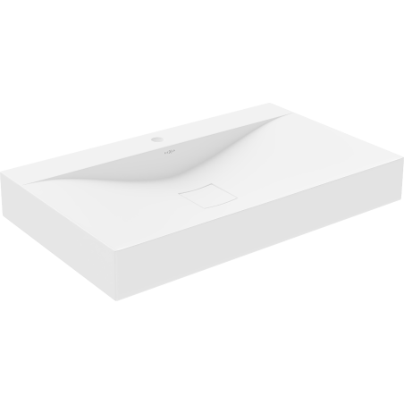 Mexen Poli umývadlo na dosku z konglomerátu 1/O 80 x 48 cm, biele - 23028001