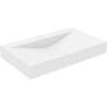 Mexen Poli umývadlo na dosku z konglomerátu 1/O 80 x 48 cm, biela - 23028001