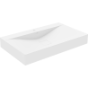 Mexen Poli umývadlo na dosku z konglomerátu 1/O 80 x 48 cm, biele - 23028001