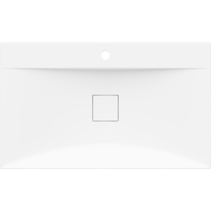 Mexen Poli umývadlo na dosku z konglomerátu 1/O 80 x 48 cm, biela - 23028001