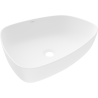 Mexen Ono umývadlo na dosku z konglomerátu 51 x 39 cm, biele - 23045101