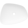 Mexen Ono umývadlo na dosku z konglomerátu 51 x 39 cm, biele - 23045101