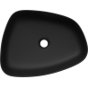 Mexen Ono nástenné umývadlo z konglomerátu 51 x 39 cm, čierne - 23045171