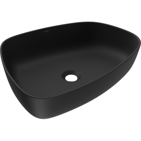 Mexen Ono umývadlo na dosku z konglomerátu 51 x 39 cm, Čierna - 23045171