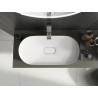 Mexen Sofia umývadlo na dosku z konglomerátu 70 x 35 cm, biele - 23067001