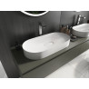 Mexen Sofia umývadlo na dosku z konglomerátu 70 x 35 cm, biele - 23067001