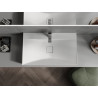Mexen Poli umývadlo na dosku z konglomerátu 1/O 80 x 48 cm, biele - 23028001