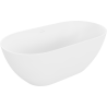 Mexen Rimini voľne stojaca vaňa z konglomerátu 150 x 75 cm, biela matná - 57241507500