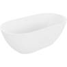 Mexen Rimini voľne stojaca vaňa z konglomerátu 150 x 75 cm, matná biela - 57241507500