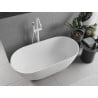 Mexen Rimini voľne stojaca vaňa z konglomerátu 150 x 75 cm, matná biela - 57241507500
