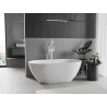 Mexen Rimini voľne stojaca vaňa z konglomerátu 150 x 75 cm, biela mat - 57241507500