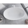 Mexen Parma voľne stojaca vaňa z konglomerátu 160 x 95 cm, biela mat - 57231609500