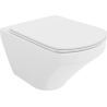 Mexen Vito WC misa Rimless s pomaly spúšťaným sedadlom slim, duroplast, biela lesklá - 30174000