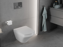 Mexen Vito miska wc Rimless s pomaly zatvárajúcou sa doskou slim, duroplast, biely lesk - 30174000