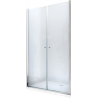Mexen Texas sprchové dvere otváracie 70 cm, transparentné, chróm - 880-070-000-01-00