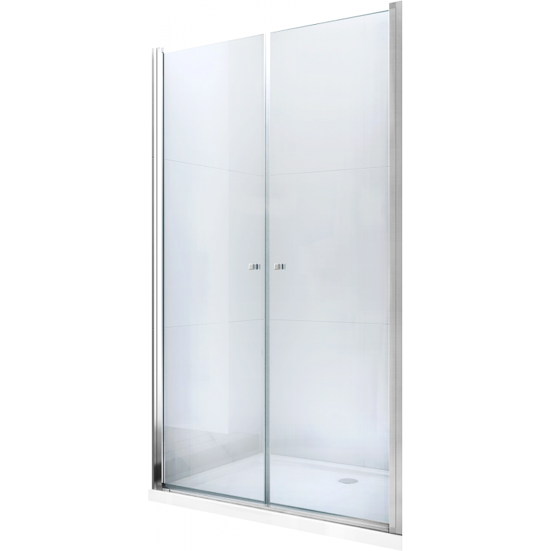 Mexen Texas sprchové dvere otváracie 80 cm, transparentné, chróm - 880-080-000-01-00