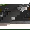 Mexen Pedro granitový jednokomorový drez 560 x 460 mm, čierna/zlatá metalik - 6508561000-75