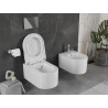 Mexen Sofia miska WC s tvrdým pomaly sa spúšťajúcim sedadlom, biely lesk - 30798000